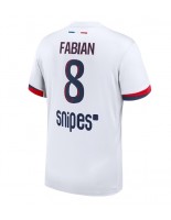 Moške Nogometnih dresov Paris Saint-Germain Fabian Ruiz #8 Gostujoči 2025-26 Kratki rokavi Moške Nogometnih dresov Paris Saint-Germain Fabian Ruiz #8 Gostujoči 2025-26 Kratki rokavi